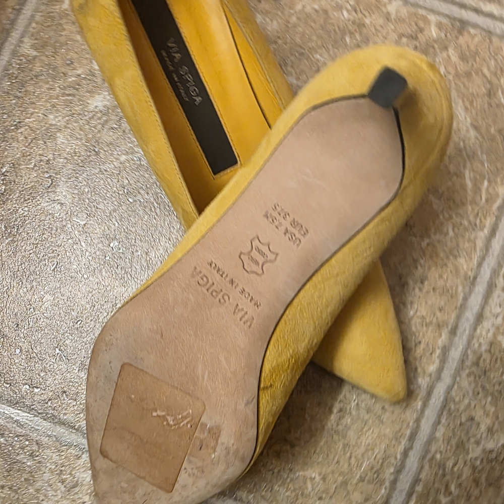 Via Spiga Yellow Women's Shoes